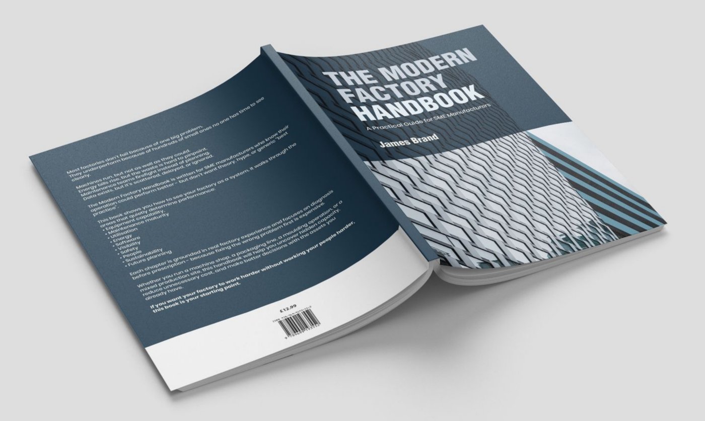 The Modern Factory Handbook - front and back cover